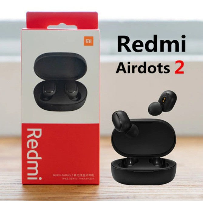 Xiaomi Redmi AirDots 2 AirDots s Redmi true wireless Bluetooth headset fones de ouvido com redução de ruído invisível