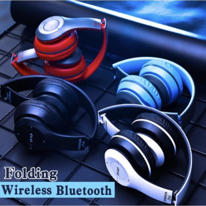 Fone P47 Headphone Sem Fio Estéreo Redução de Ruídos Bluetooth 5.0 Universal