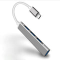 Adaptador HUB USB e USB Tipo C - 4 Saídas USB 3.0